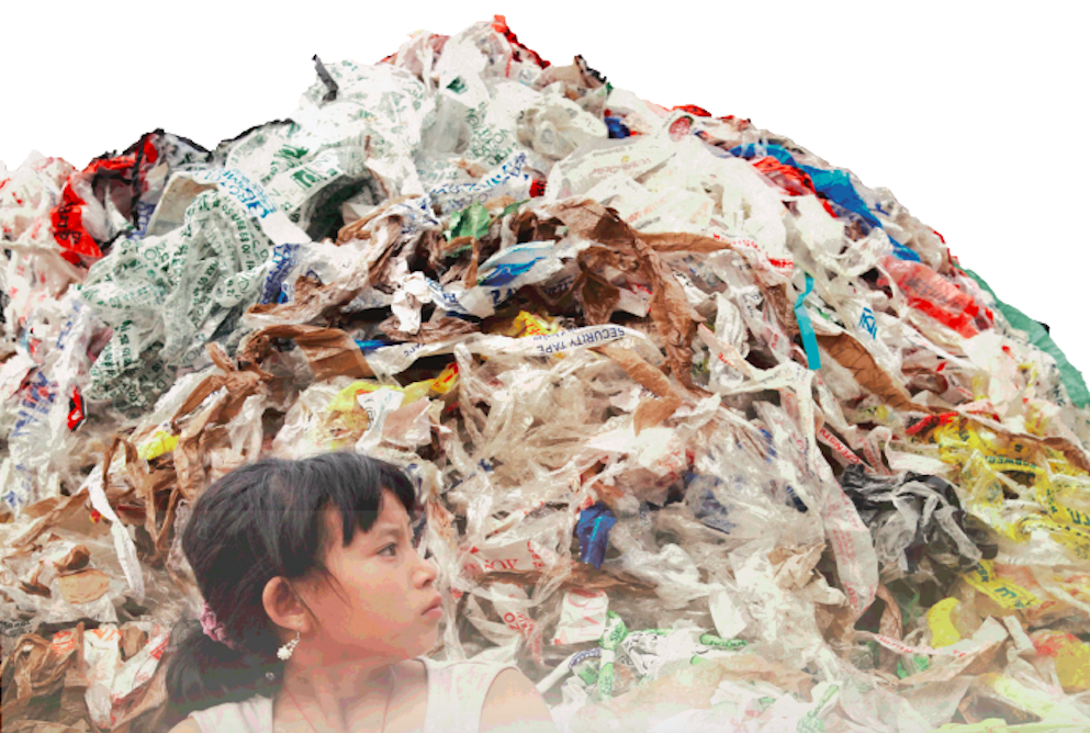 plastic china partial poster