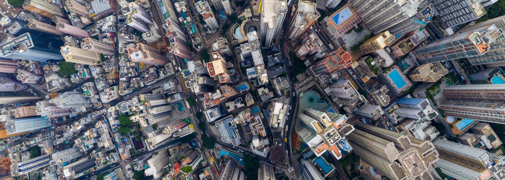 city form above